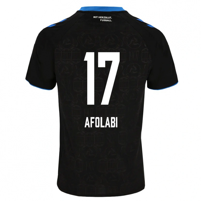 Danxen Heren Gentil Afolabi #17 Zwart Wit Rood Thuisshirt Thuistenue 2026/27 T-Shirt België