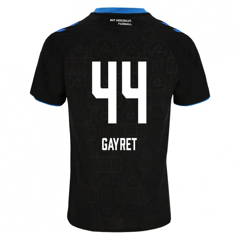 Danxen Heren Timur Gayret #44 Zwart Wit Rood Thuisshirt Thuistenue 2026/27 T-Shirt België