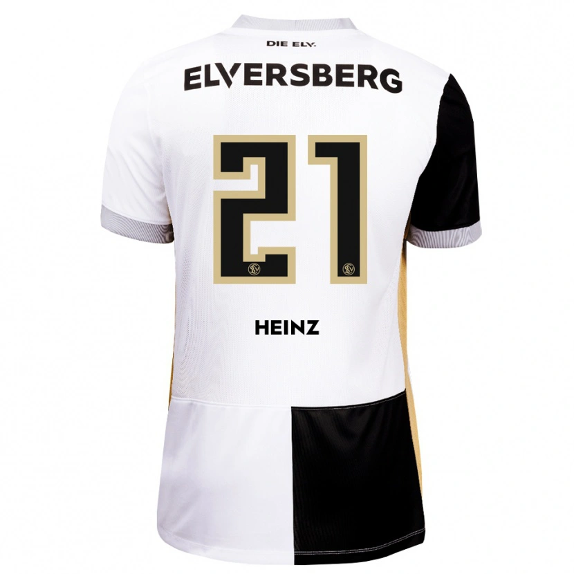 Danxen Heren Matteo Heinz #21 Zwart Wit Bruin Thuisshirt Thuistenue 2026/27 T-Shirt België