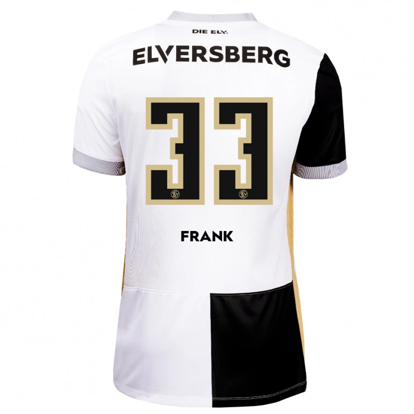 Danxen Heren Ronja Frank #33 Zwart Wit Bruin Thuisshirt Thuistenue 2026/27 T-Shirt België