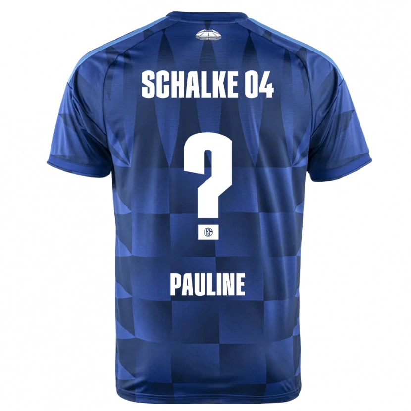 Danxen Heren Pauline Dallmann #0 Donkerblauw Geel Wit Thuisshirt Thuistenue 2026/27 T-Shirt België