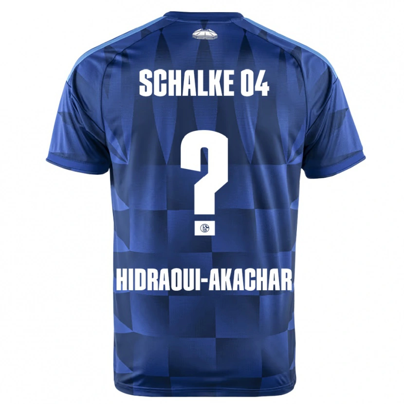 Danxen Heren Yassin Hidraoui-Akachar #0 Donkerblauw Geel Wit Thuisshirt Thuistenue 2026/27 T-Shirt België