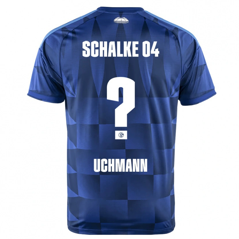 Danxen Heren Ty Uchmann #0 Donkerblauw Geel Wit Thuisshirt Thuistenue 2026/27 T-Shirt België