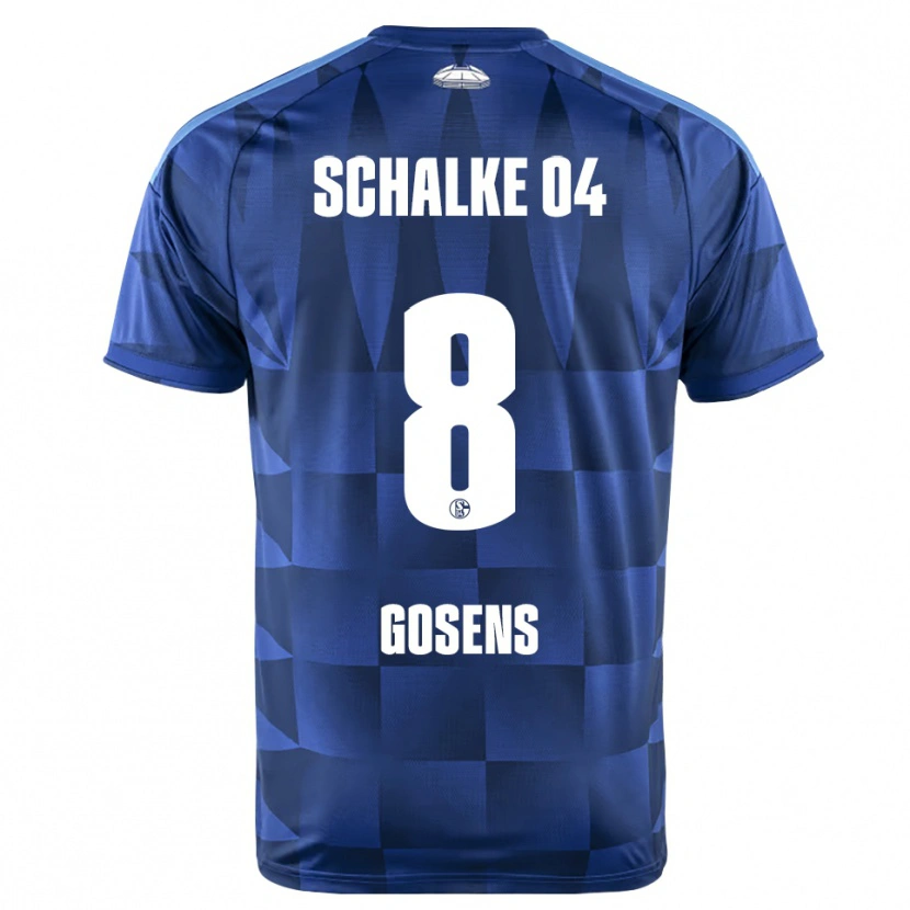 Danxen Heren Robin Gosens #8 Donkerblauw Geel Wit Thuisshirt Thuistenue 2026/27 T-Shirt België