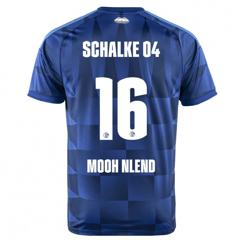 Danxen Heren Jofranck Mooh Nlend #16 Donkerblauw Geel Wit Thuisshirt Thuistenue 2026/27 T-Shirt België