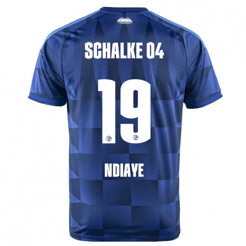 Danxen Heren Jean-Paul Ndiaye #19 Donkerblauw Geel Wit Thuisshirt Thuistenue 2026/27 T-Shirt België