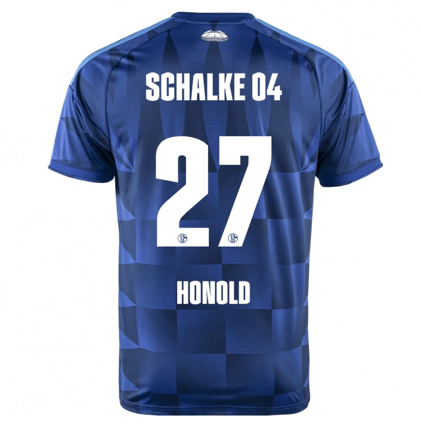 Danxen Heren Alina Honold #27 Donkerblauw Geel Wit Thuisshirt Thuistenue 2026/27 T-Shirt België