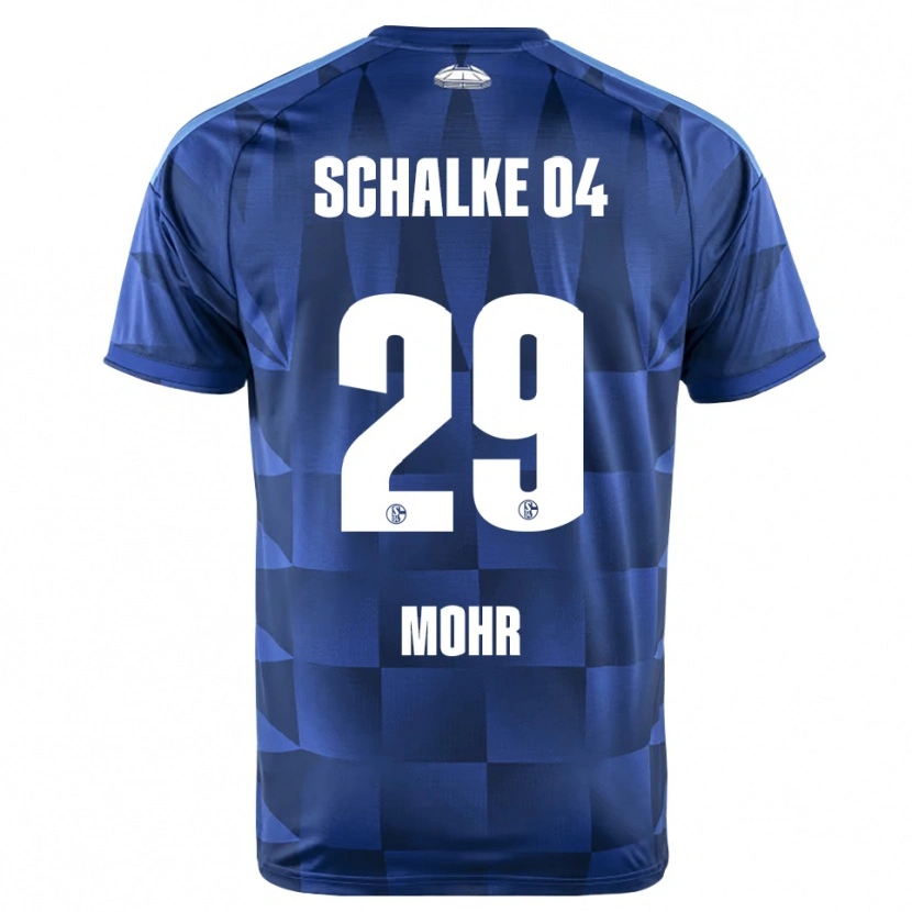 Danxen Heren Tobias Mohr #29 Donkerblauw Geel Wit Thuisshirt Thuistenue 2026/27 T-Shirt België