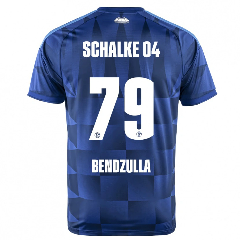 Danxen Heren Leonie Bendzulla #79 Donkerblauw Geel Wit Thuisshirt Thuistenue 2026/27 T-Shirt België