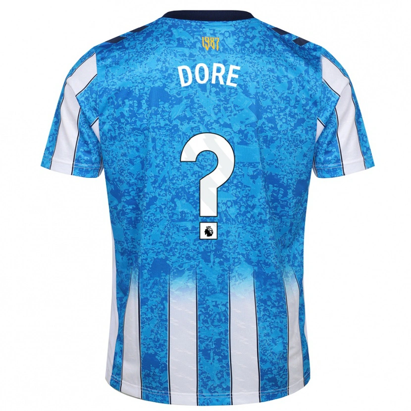 Danxen Heren Rio Dore #0 Wit Blauw Oranje Thuisshirt Thuistenue 2026/27 T-Shirt België