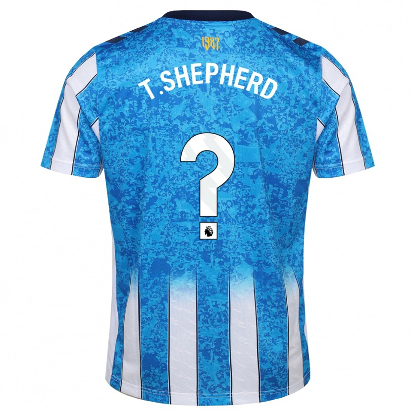 Danxen Heren Talon Shepherd #0 Wit Blauw Oranje Thuisshirt Thuistenue 2026/27 T-Shirt België