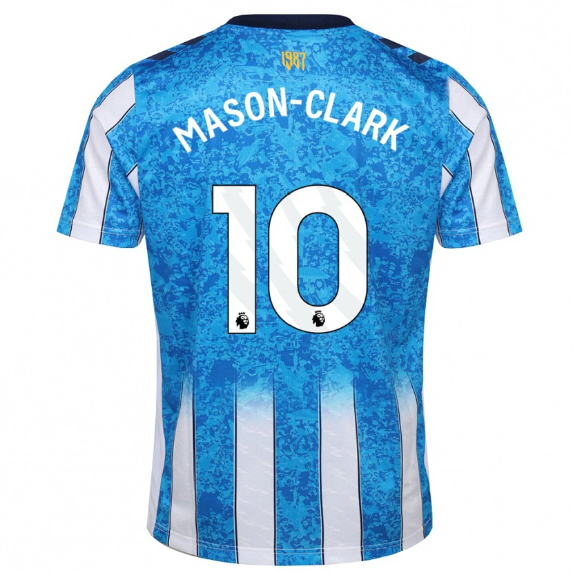 Danxen Heren Ephron Mason-Clark #10 Wit Blauw Oranje Thuisshirt Thuistenue 2026/27 T-Shirt België