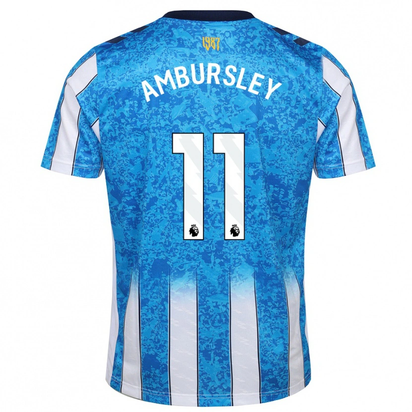 Danxen Heren Conrad Ambursley #11 Wit Blauw Oranje Thuisshirt Thuistenue 2026/27 T-Shirt België