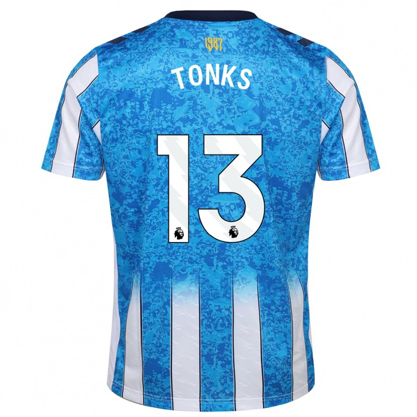 Danxen Heren Harrison Tonks #13 Wit Blauw Oranje Thuisshirt Thuistenue 2026/27 T-Shirt België