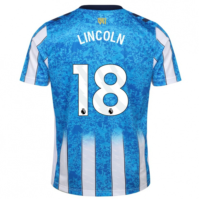 Danxen Heren Khavarni Lincoln #18 Wit Blauw Oranje Thuisshirt Thuistenue 2026/27 T-Shirt België