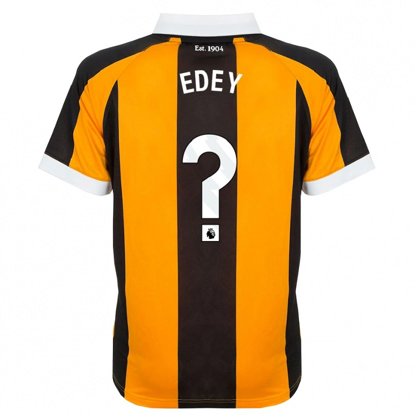Danxen Heren Alex Edey #0 Oranje Zwart Wit Thuisshirt Thuistenue 2026/27 T-Shirt België