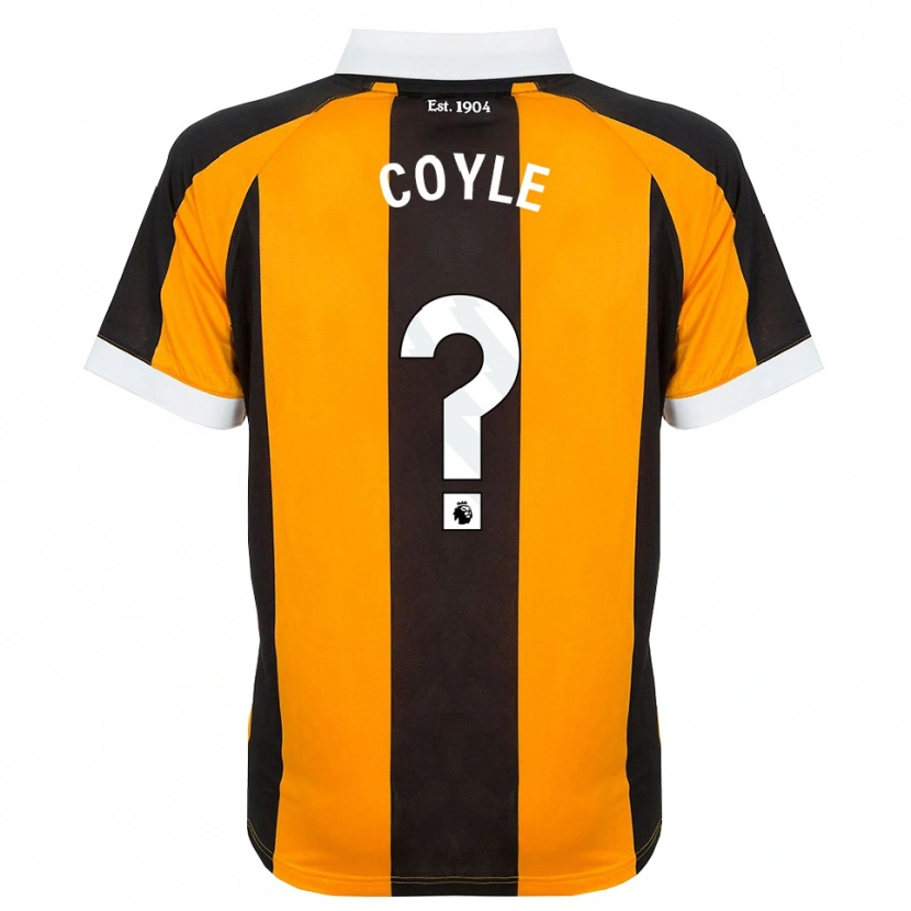 Danxen Heren Rocco Coyle #0 Oranje Zwart Wit Thuisshirt Thuistenue 2026/27 T-Shirt België