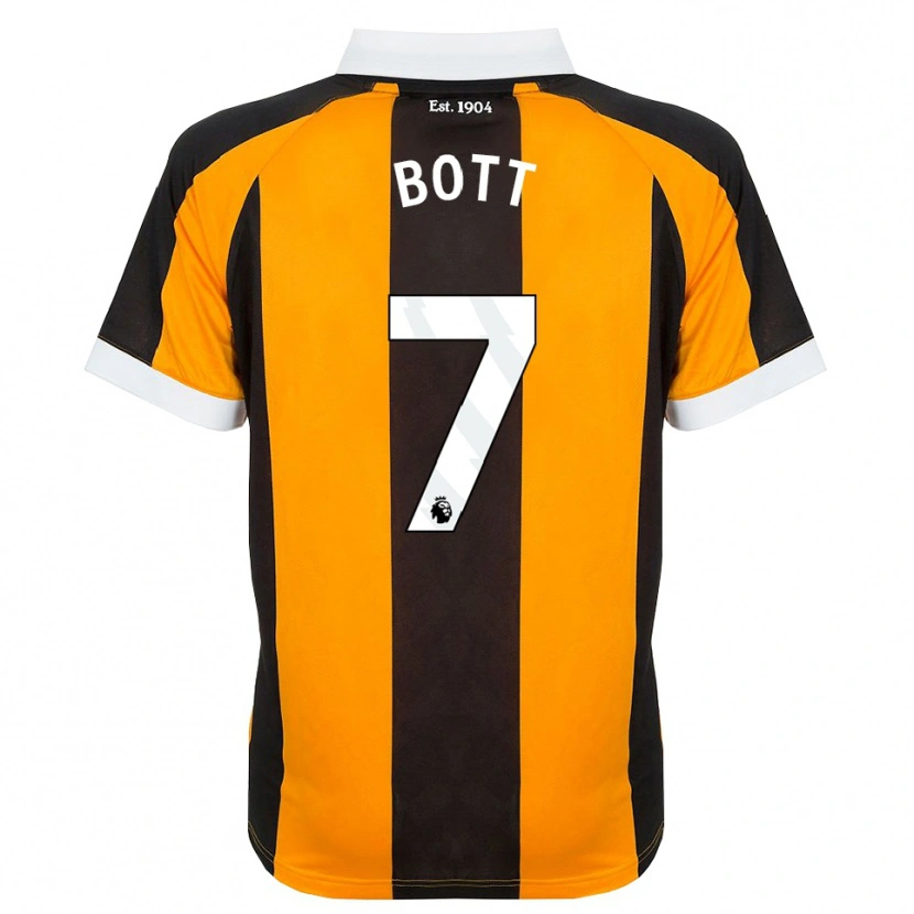 Danxen Heren Liberty Bott #7 Oranje Zwart Wit Thuisshirt Thuistenue 2026/27 T-Shirt België