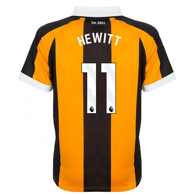 Danxen Heren Stan Hewitt #11 Oranje Zwart Wit Thuisshirt Thuistenue 2026/27 T-Shirt België