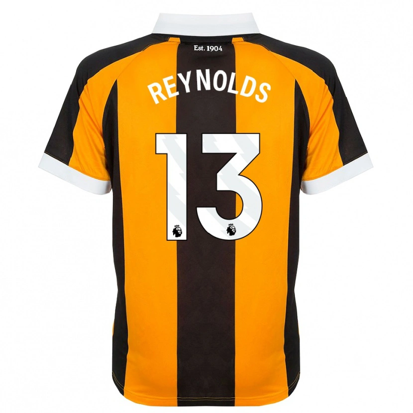 Danxen Heren Kerr Reynolds #13 Oranje Zwart Wit Thuisshirt Thuistenue 2026/27 T-Shirt België