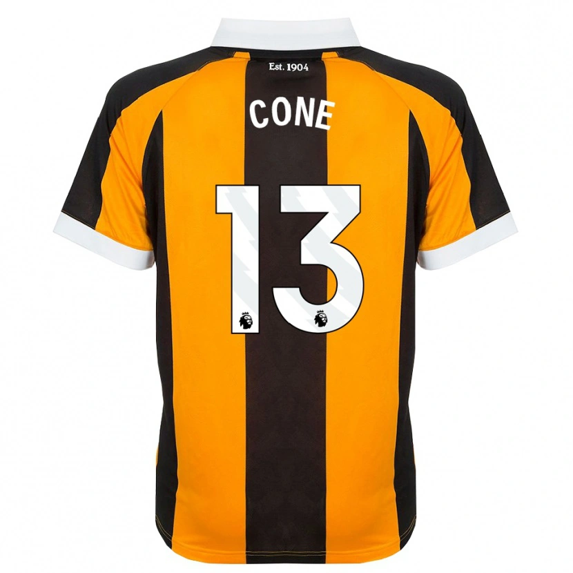 Danxen Heren Sharla Cone #13 Oranje Zwart Wit Thuisshirt Thuistenue 2026/27 T-Shirt België