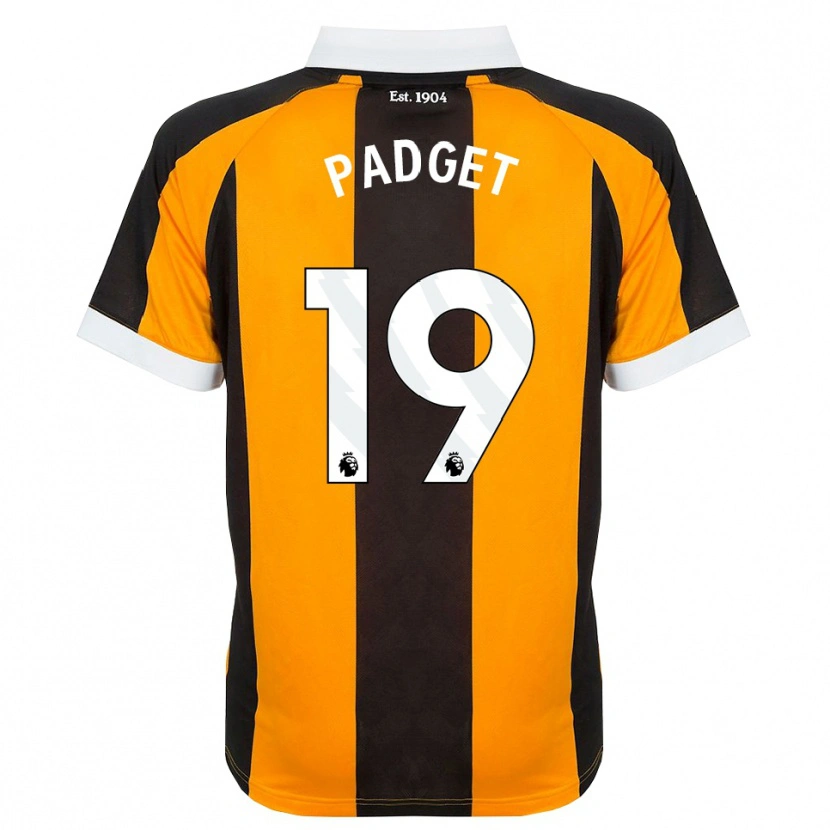 Danxen Heren Bethany Padget #19 Oranje Zwart Wit Thuisshirt Thuistenue 2026/27 T-Shirt België