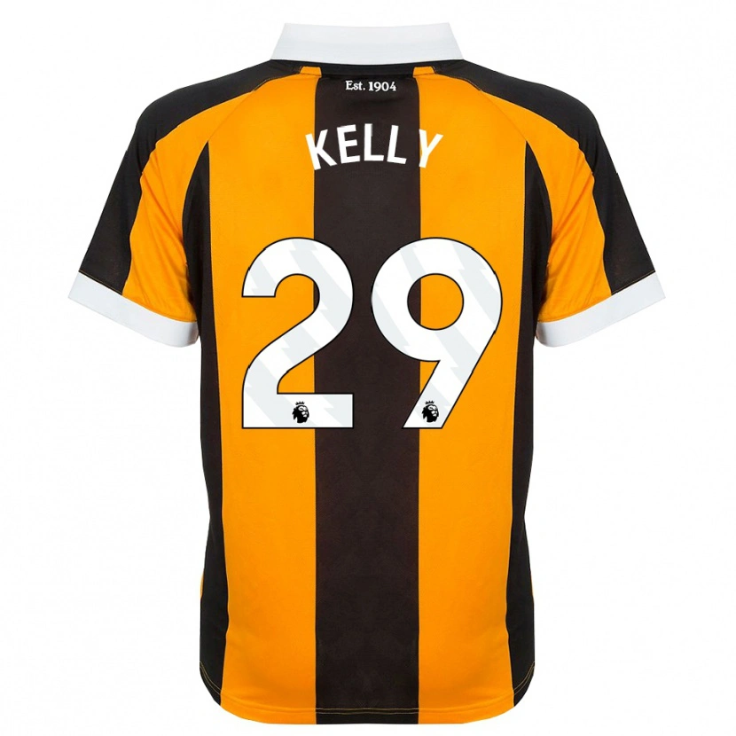 Danxen Heren Ace Kelly #29 Oranje Zwart Wit Thuisshirt Thuistenue 2026/27 T-Shirt België