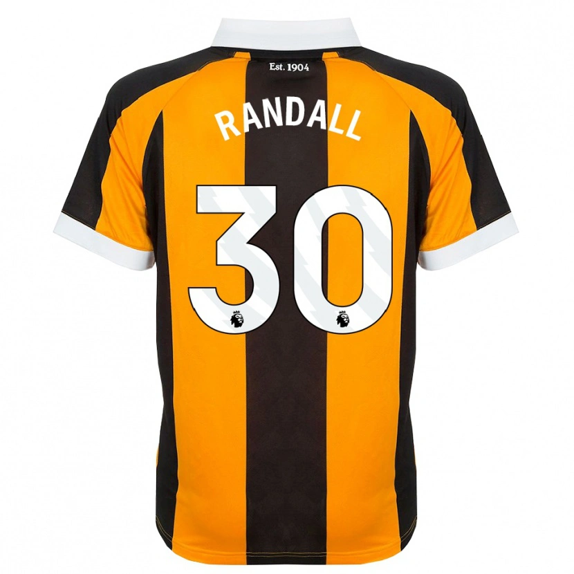 Danxen Heren Jennifer Randall #30 Oranje Zwart Wit Thuisshirt Thuistenue 2026/27 T-Shirt België