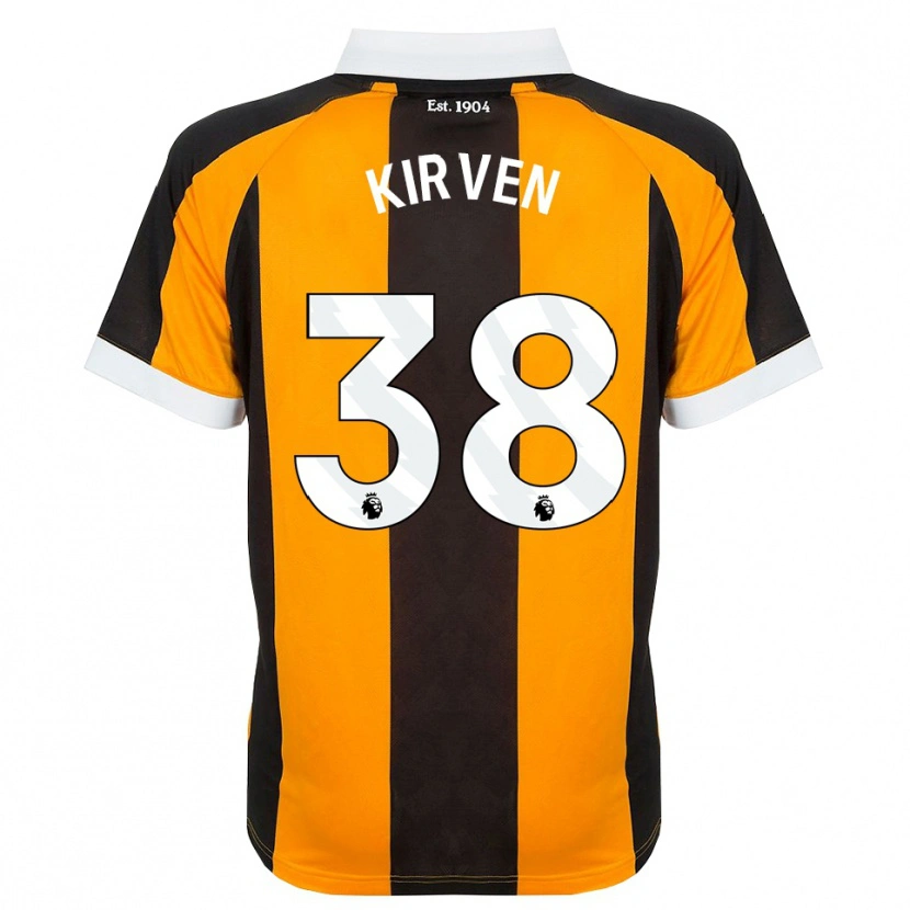 Danxen Heren Tess Kirven #38 Oranje Zwart Wit Thuisshirt Thuistenue 2026/27 T-Shirt België
