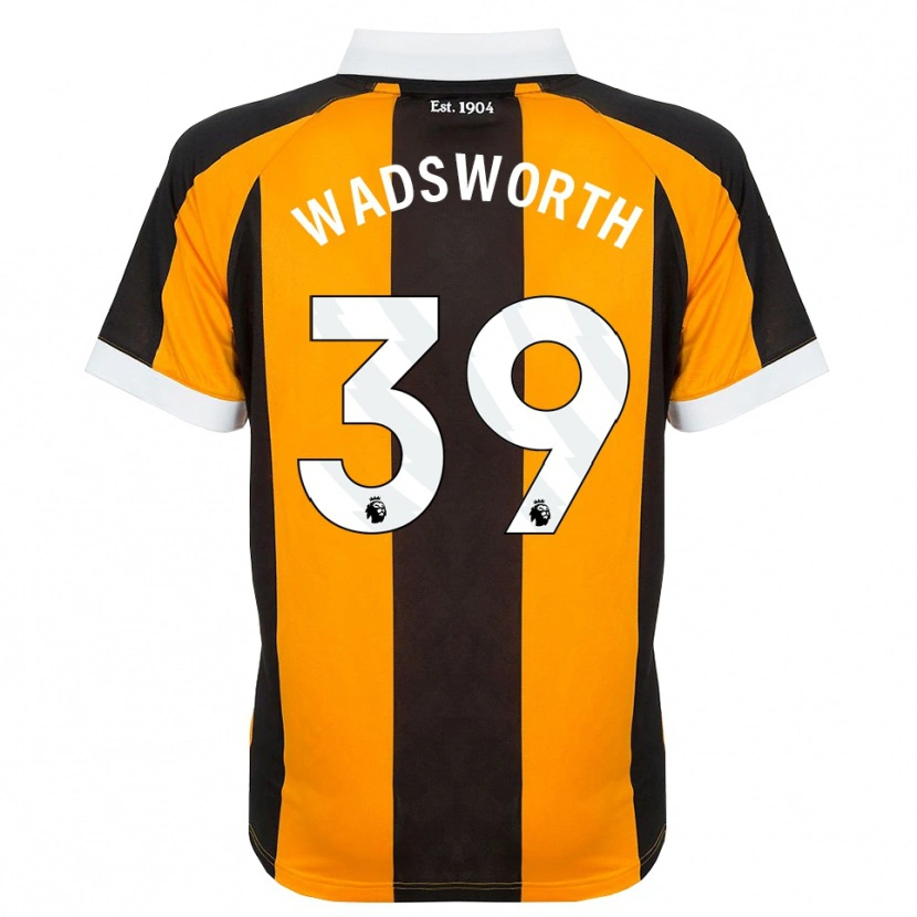 Danxen Heren Noah Wadsworth #39 Oranje Zwart Wit Thuisshirt Thuistenue 2026/27 T-Shirt België