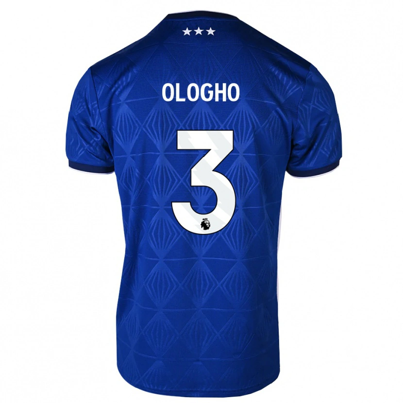 Danxen Heren Daniel Ologho #3 Mediumblue Wit Rood Thuisshirt Thuistenue 2026/27 T-Shirt België