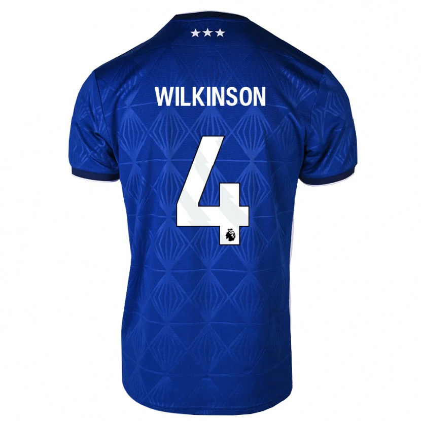 Danxen Heren Oliver Wilkinson #4 Mediumblue Wit Rood Thuisshirt Thuistenue 2026/27 T-Shirt België