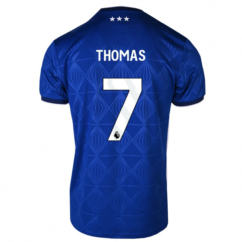 Danxen Heren Natasha Thomas #7 Mediumblue Wit Rood Thuisshirt Thuistenue 2026/27 T-Shirt België