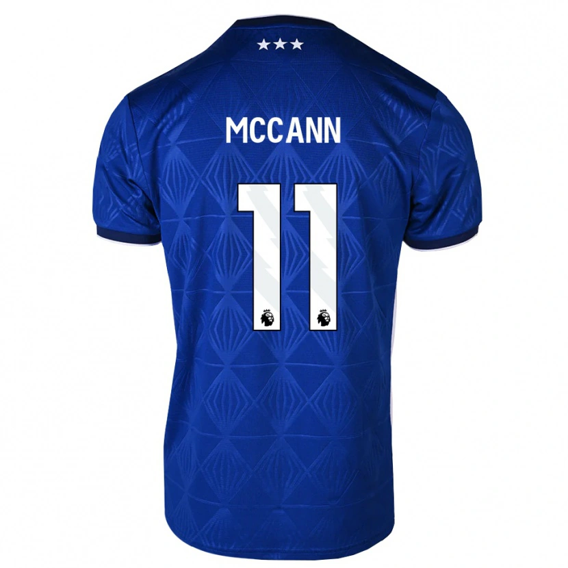 Danxen Heren Darragh Mccann #11 Mediumblue Wit Rood Thuisshirt Thuistenue 2026/27 T-Shirt België
