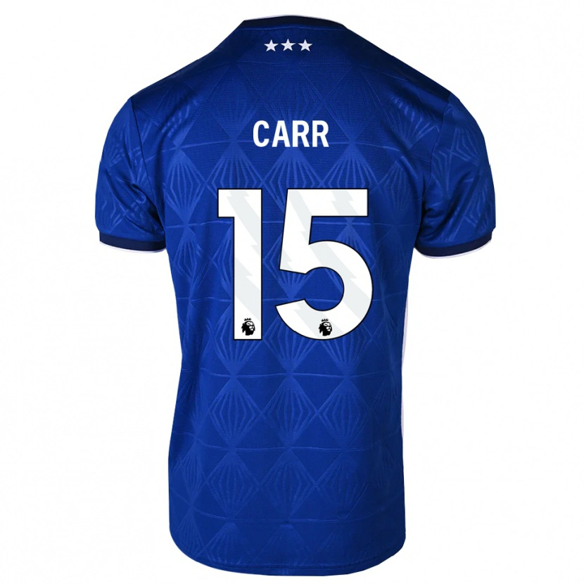 Danxen Heren Reuben Carr #15 Mediumblue Wit Rood Thuisshirt Thuistenue 2026/27 T-Shirt België