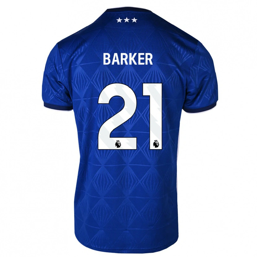Danxen Heren Maisy Barker #21 Mediumblue Wit Rood Thuisshirt Thuistenue 2026/27 T-Shirt België