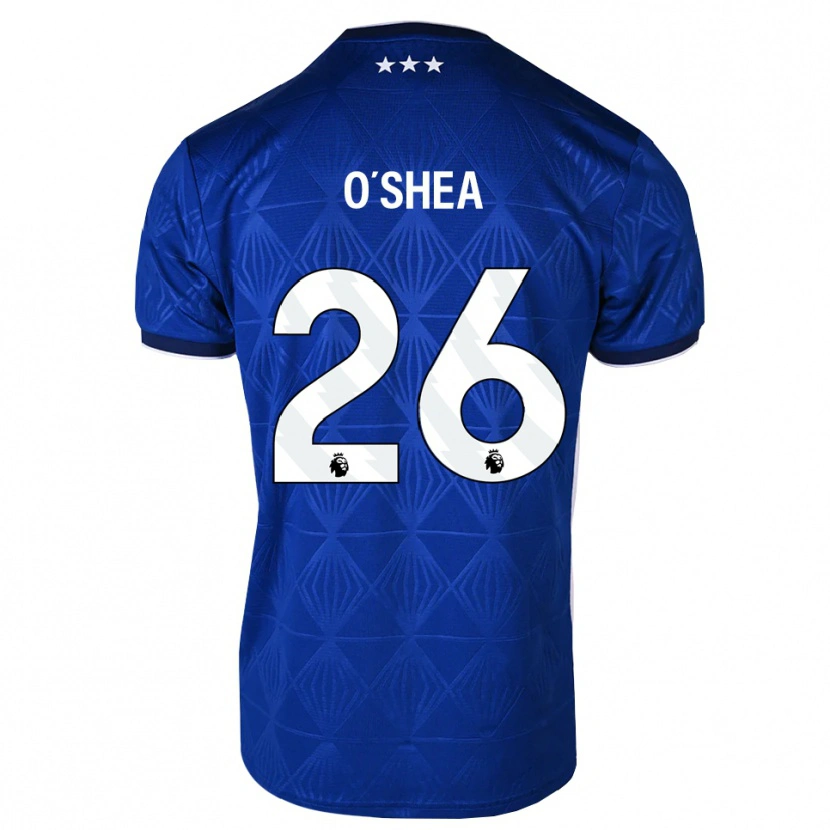 Danxen Heren Dara O'shea #26 Mediumblue Wit Rood Thuisshirt Thuistenue 2026/27 T-Shirt België