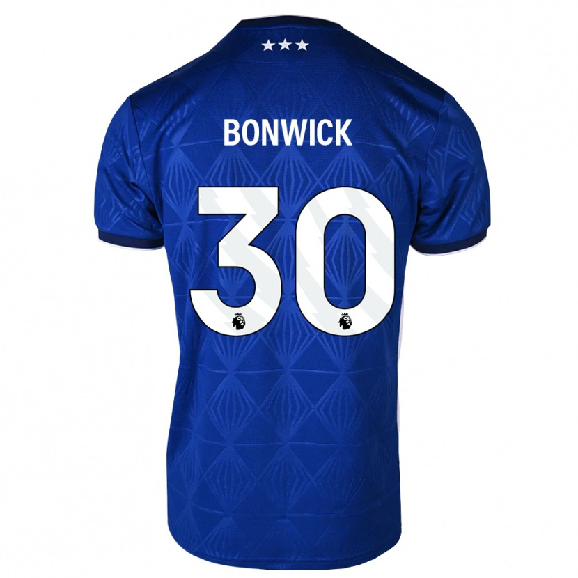 Danxen Heren Kaci-Jai Bonwick #30 Mediumblue Wit Rood Thuisshirt Thuistenue 2026/27 T-Shirt België