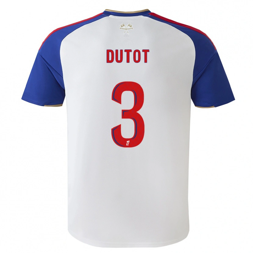 Danxen Heren Timothée Dutot #3 Royalblue Rood Wit Thuisshirt Thuistenue 2026/27 T-Shirt België