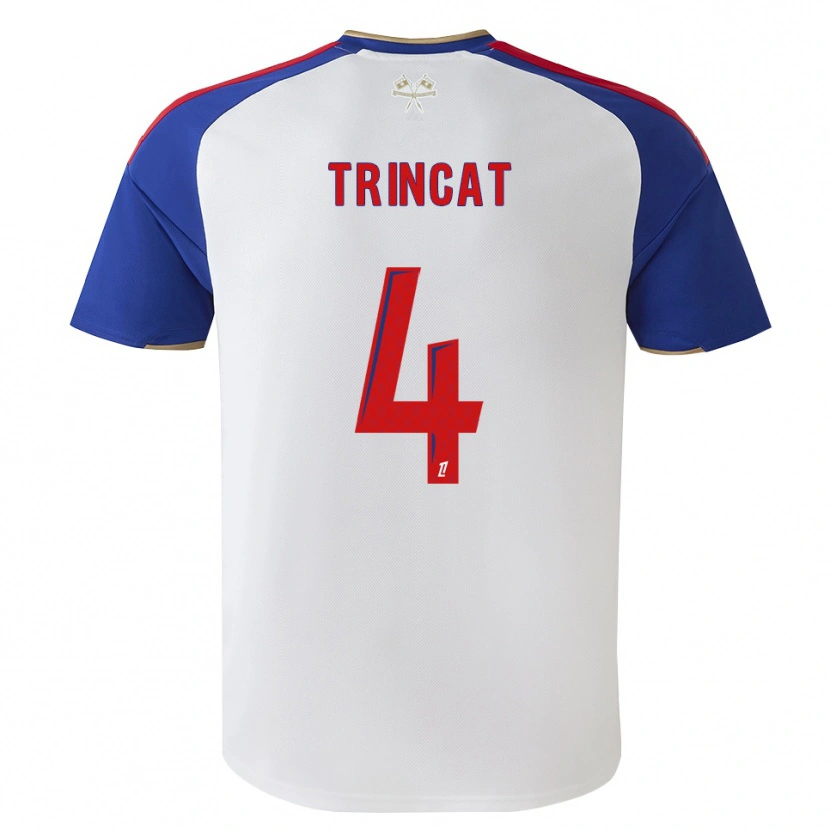 Danxen Heren Aaron Trincat #4 Royalblue Rood Wit Thuisshirt Thuistenue 2026/27 T-Shirt België