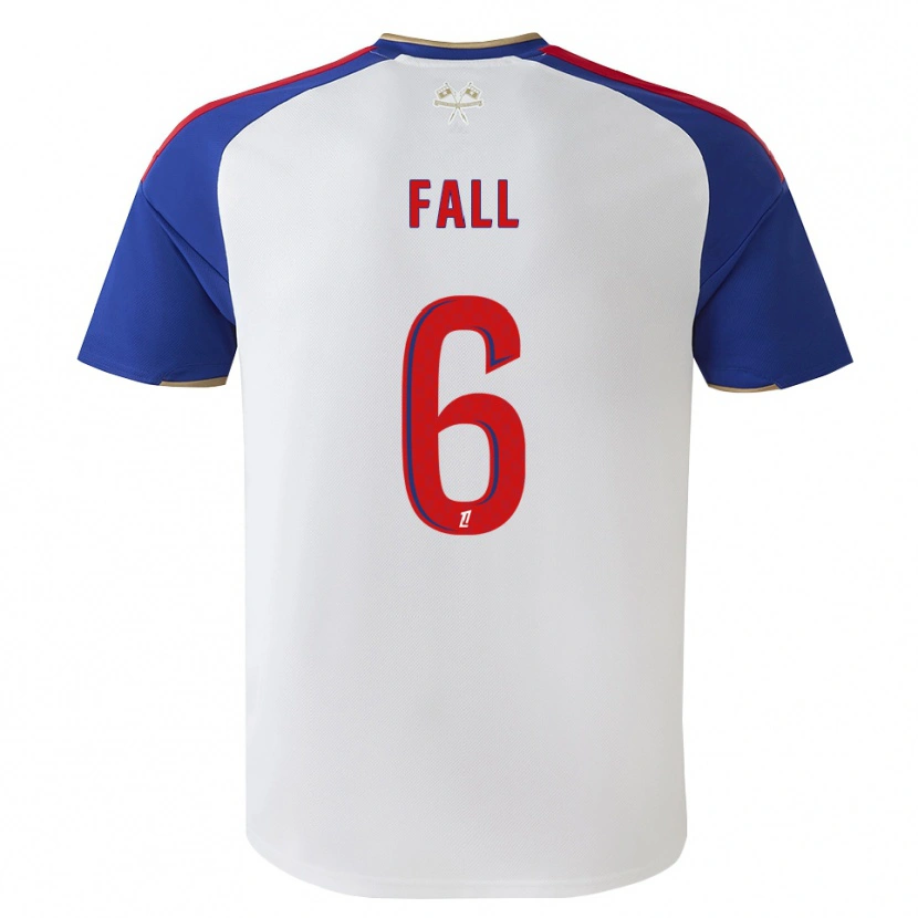 Danxen Heren Fallou Fall #6 Royalblue Rood Wit Thuisshirt Thuistenue 2026/27 T-Shirt België