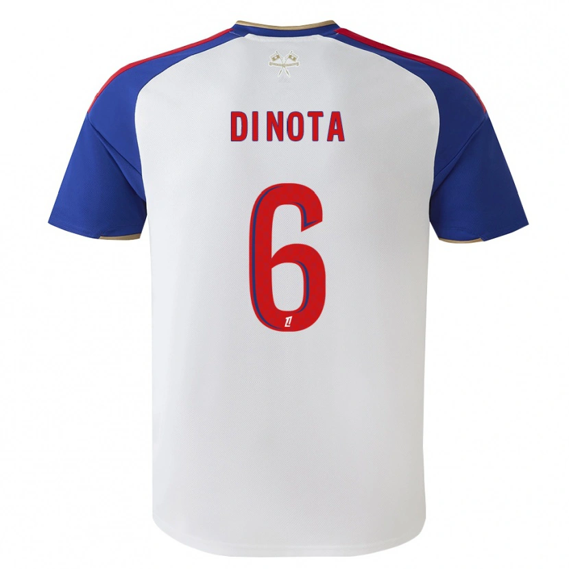 Danxen Heren Lylian Di Nota #6 Royalblue Rood Wit Thuisshirt Thuistenue 2026/27 T-Shirt België