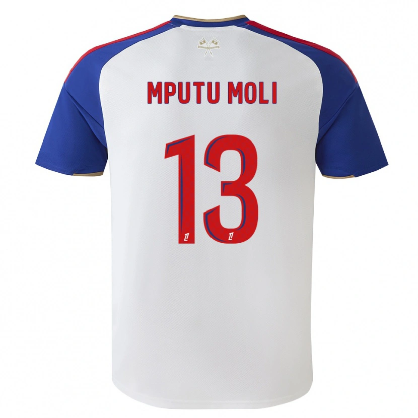 Danxen Heren Jérémie Mputu Moli #13 Royalblue Rood Wit Thuisshirt Thuistenue 2026/27 T-Shirt België