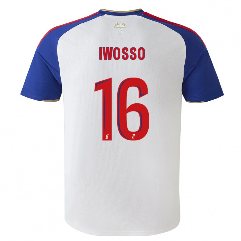 Danxen Heren Mathis Iwosso #16 Royalblue Rood Wit Thuisshirt Thuistenue 2026/27 T-Shirt België