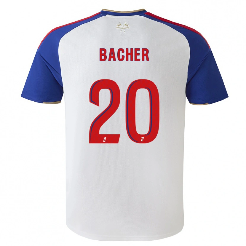 Danxen Heren Felix Bacher #20 Royalblue Rood Wit Thuisshirt Thuistenue 2026/27 T-Shirt België