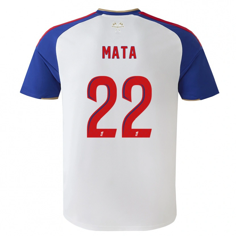 Danxen Heren Clinton Mata #22 Royalblue Rood Wit Thuisshirt Thuistenue 2026/27 T-Shirt België