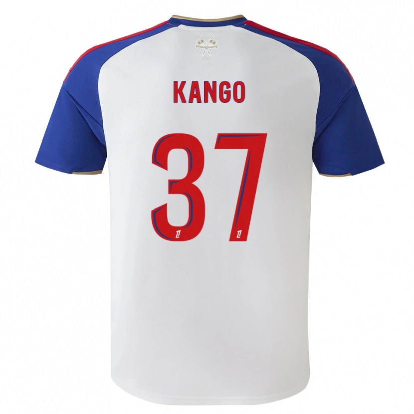 Danxen Heren Steeve Kango #37 Royalblue Rood Wit Thuisshirt Thuistenue 2026/27 T-Shirt België