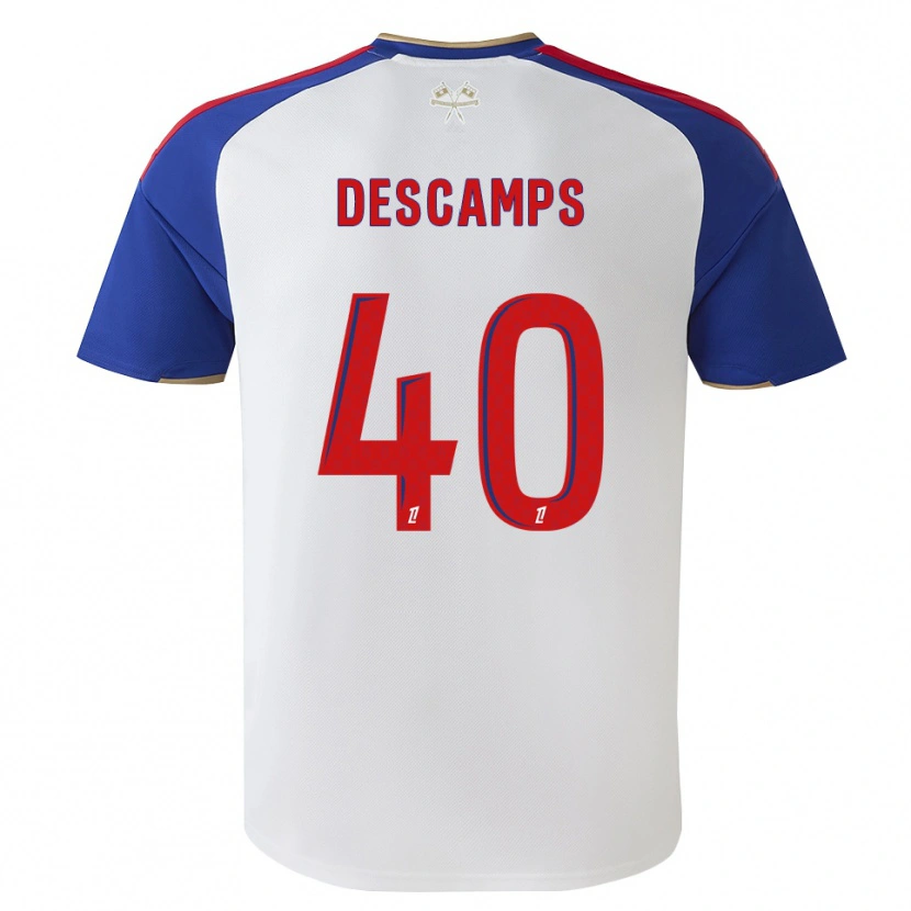 Danxen Heren Rémy Descamps #40 Royalblue Rood Wit Thuisshirt Thuistenue 2026/27 T-Shirt België
