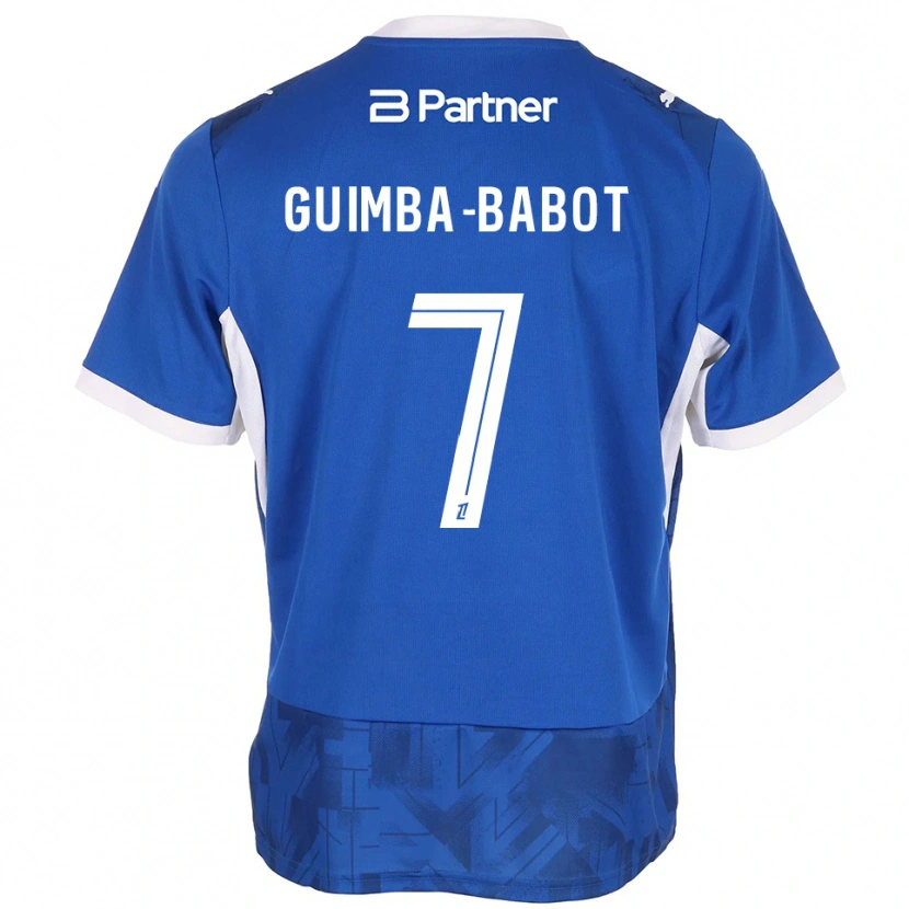 Danxen Heren Khays Guimba-Babot #7 Mediumblue Wit Thuisshirt Thuistenue 2026/27 T-Shirt België