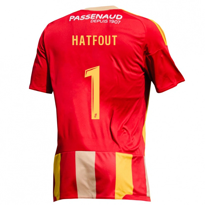 Danxen Heren Ewan Hatfout #1 Geel Rood Groen Thuisshirt Thuistenue 2026/27 T-Shirt België